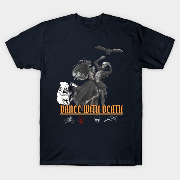 Dance With Death T-Shirt by WOLVES STORE